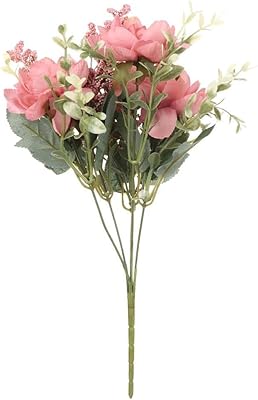 Home sogood bouquet de fleurs de freesia réalistes en fausse soie, 3 bouquets