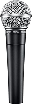 Le microphone shure sm58-lce est un microphone vocal dynamique prêt pour le studio