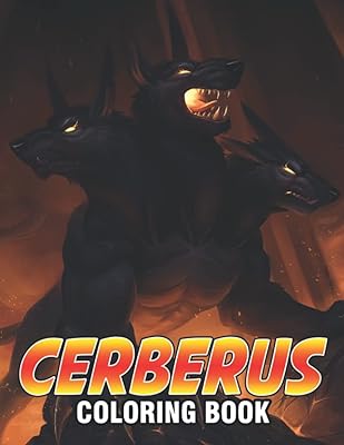 Livre de coloriage cerberus : superbes pages à colorier avec des illustrations incroyables