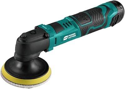 Polisseuse sans fil salvar power action cp120 batterie (vert et noir)