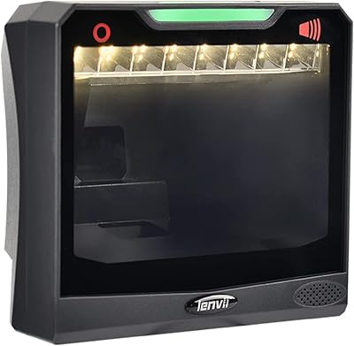 Scanner de codes-barres de bureau linvi e688, lecteur de codes-barres mains libres 2d
