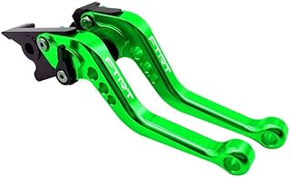 Leviers de frein et d'embrayage courts réglables ftrt compatibles avec kawasaki ex650 ninja