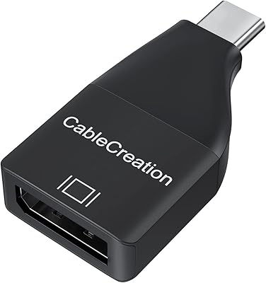 Adaptateur usb c vers displayport 4k à 60 hz, création câble adaptateur usb