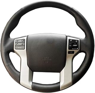 Couvre-volant ssyxti, pour toyota land cruiser prado 2010-2015 tundra 2013-2017, couvre-volant de voiture