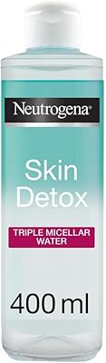 Eau détoxifiante triple micellaire neutrogena, 400 ml