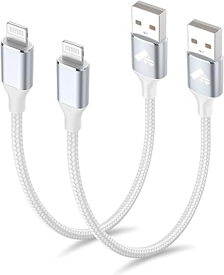 Câble de chargeur iphone de 0,3 m de usb a vers lightning, certifié