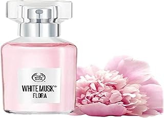 Eau de toilette white musk flora de the body shop - 30 ml