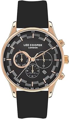 Montre multifonction avec cadran en or rose pour homme - lc07520.451, rose, bracelet