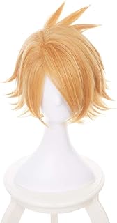 Perruque de cosplay yamiya anime avec chapeau gratuit pour halloween hero academia