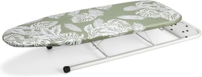 Planche à repasser dewey 12" x 32" avec repose-fer unique, doublure en feutre