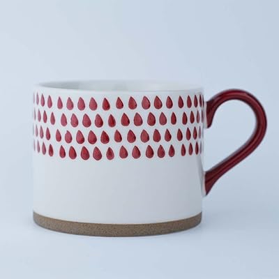 Tasse à café en céramique voscript, grande tasse à café de 15 oz