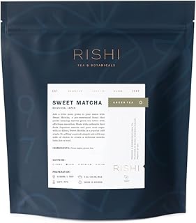 Thé matcha sucré rishi, 2,2 lb (1 kg)
