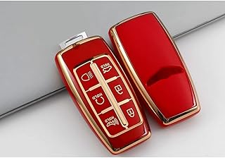 Couvercle de clé de voiture pour hyundai genesis gv70 gv80 gv90 2020-2022 protecteur