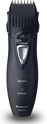 Tondeuse à barbe et cheveux rechargeable panasonic (modèle er2405) - noir