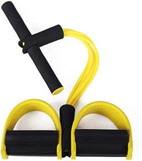 Exercice de jambe flexible multifonctionnel avec 4 tubes, corde de traction, pédale