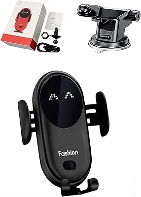 Support de smartphone de chargeur de voiture sans fil téléphone de voiture support