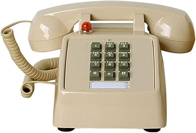 Téléphone fixe filaire tailpal old school, bureau simple, téléphones malentendants pour personnes âgées