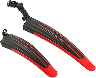Grafsoa vélo réglable vélo vtt roue de vélo garde-boue avant/arrière garde-boue ensemble