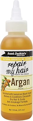 Huile de croissance capillaire à l'argan you're jackie's repair my hair, 118 ml