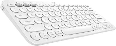 Clavier bluetooth multi-appareils logitech k380 pour mac avec profil petit et fin