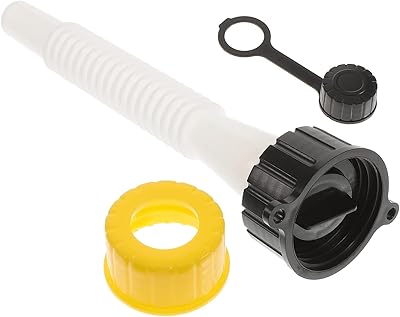 1 ensemble de bec de pichet d'eau blanc bidon de gaz universel