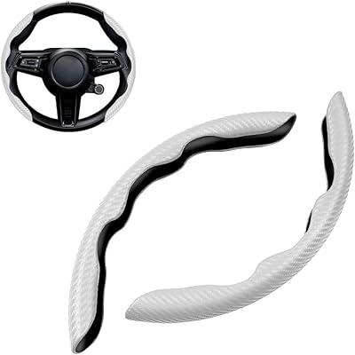 Couvre-volant en fibre de carbone pour femmes et hommes, protecteur de volant