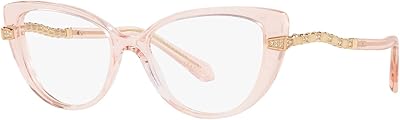 Monture de lunettes pour femme de pv 4199b couleur rose transparent 54 16
