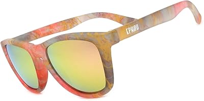 Lunettes de soleil de sport polarisées carrées pour femmes et hommes avec verres miroir, lunettes de soleil de plage sans rebond et antidérapantes. Votre marketplace de proximité digitale : Diaytar