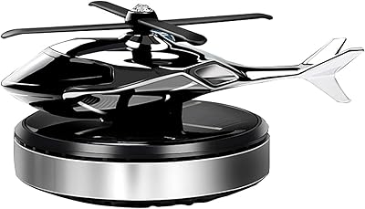Hélicoptère à énergie solaire diffuseur de voiture désodorisant rotatif hélicoptère voiture désodorisant longue
