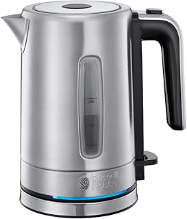Russell hobbs mini bouilloire électrique avec arrêt automatique et filtre à mailles amovible