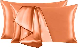 Taie d'oreiller en soie et satin tang blip 50 x 75 cm lot