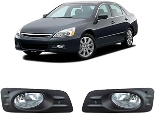 Concept antibrouillard pour honda accord sedan 2006-2007 4dr antibrouillard avec enjoliveurs et kit