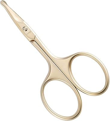 Mini ciseaux à cheveux livingo safe pour le visage et le nez