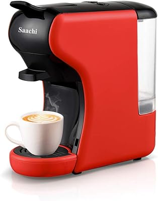 Machine à café/machine à café à capsules sachi bo od, rouge