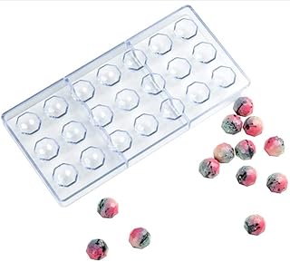 Moule à bonbons en forme de diamant à 21 cavités, moule à biscuits
