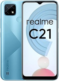 Realme mobile c21, smartphone débloqué sans carte sim avec énorme batterie de 5