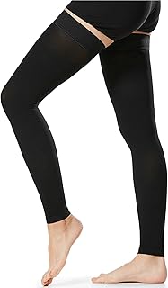 Bas de compression, domari 1 paire de bas de cuisse pour hommes femmes