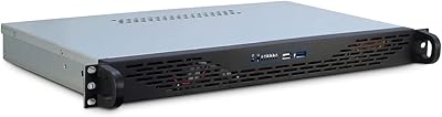 Boîtier de serveur ipc inter-tek 8887085 1u k-125l (itx 25 cm)