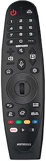 Télécommande de remplacement ir akb75855503 mr20ga pour lg tv 65nano90una 75nano90una