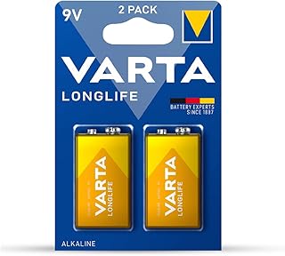 Pile alcaline longue durée varta 9 v - puissante, fiable et longue durée