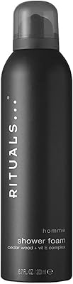 Gel douche rituals de la collection homi au bois de cèdre et au