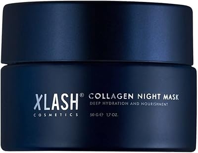 Masque de nuit au collagène x-lash 50 g masque pour une peau