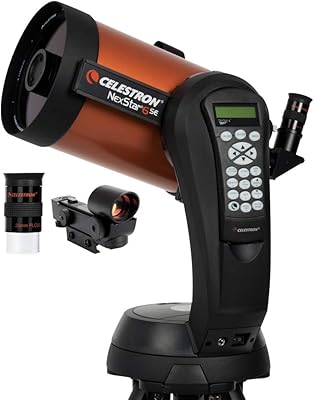 Télescope informatisé celestron 11068 nexstar 6se, orange