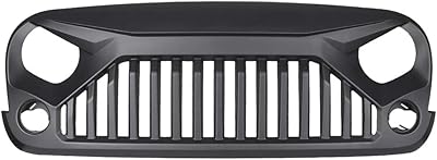 Grille de calandre avant en abs pour jeep wrangler 2007-2018, prise d'air du