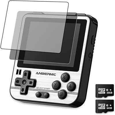 Jeu vidéo portable hahuang rg280v avec contrôleur portable 64g tf 5000, jeux classiques