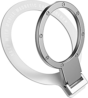 Support d'anneau magnétique en métal pour iphone - support de doigt élégant