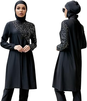 Maillots de bain modestes pour femmes musulmanes, couverture complète, long burkini islamique à