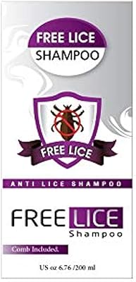 Shampoing à base de plantes contre les poux gratuit 200 ml avec peigne