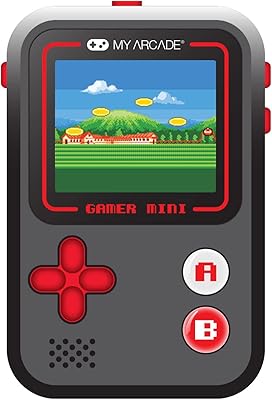 My arcade gamer mini classic - rouge : petit système de jeu portable