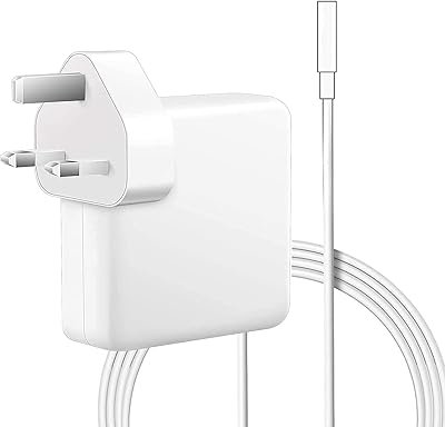 Chargeur macbook pro 60 w, adaptateur secteur l-terminal compatible avec chargeur macbook pro